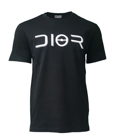 christian dior black t shirt|christian dior cd t shirt.